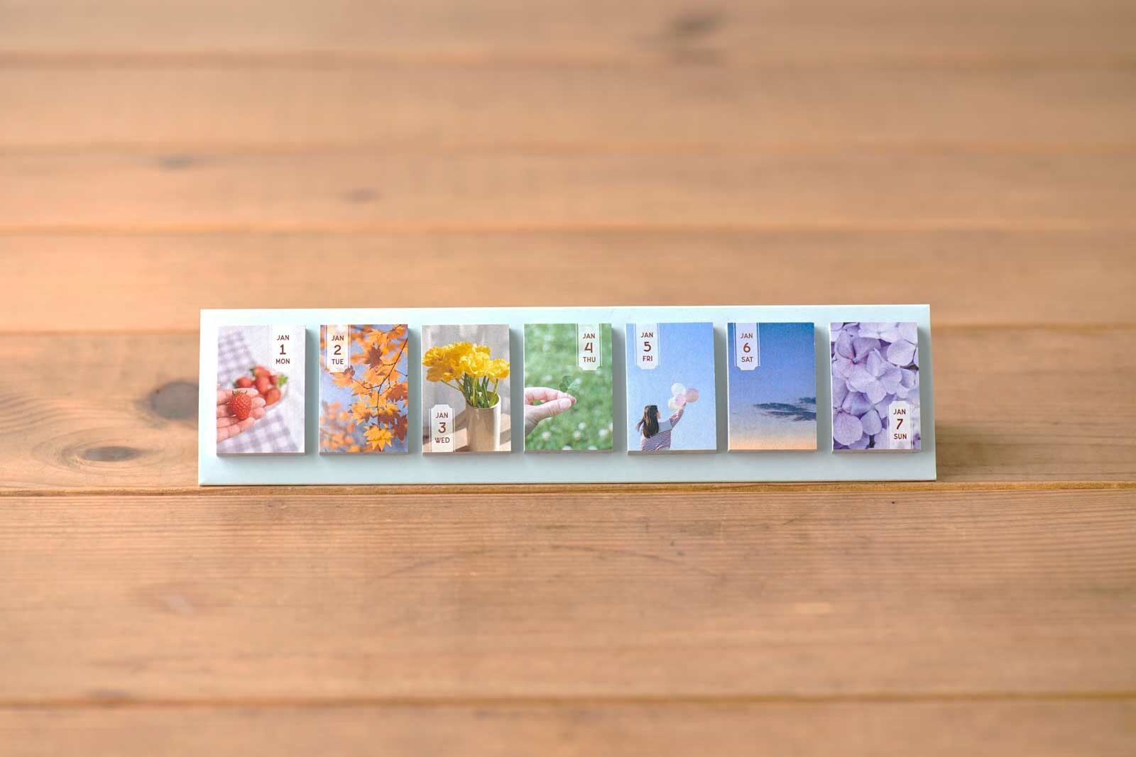 2024 himekuri memory - Desktop Daily Sticky Note Calendar - Techo Treats