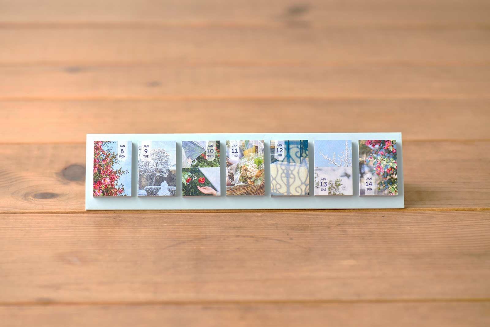 2024 himekuri memory - Desktop Daily Sticky Note Calendar - Techo Treats