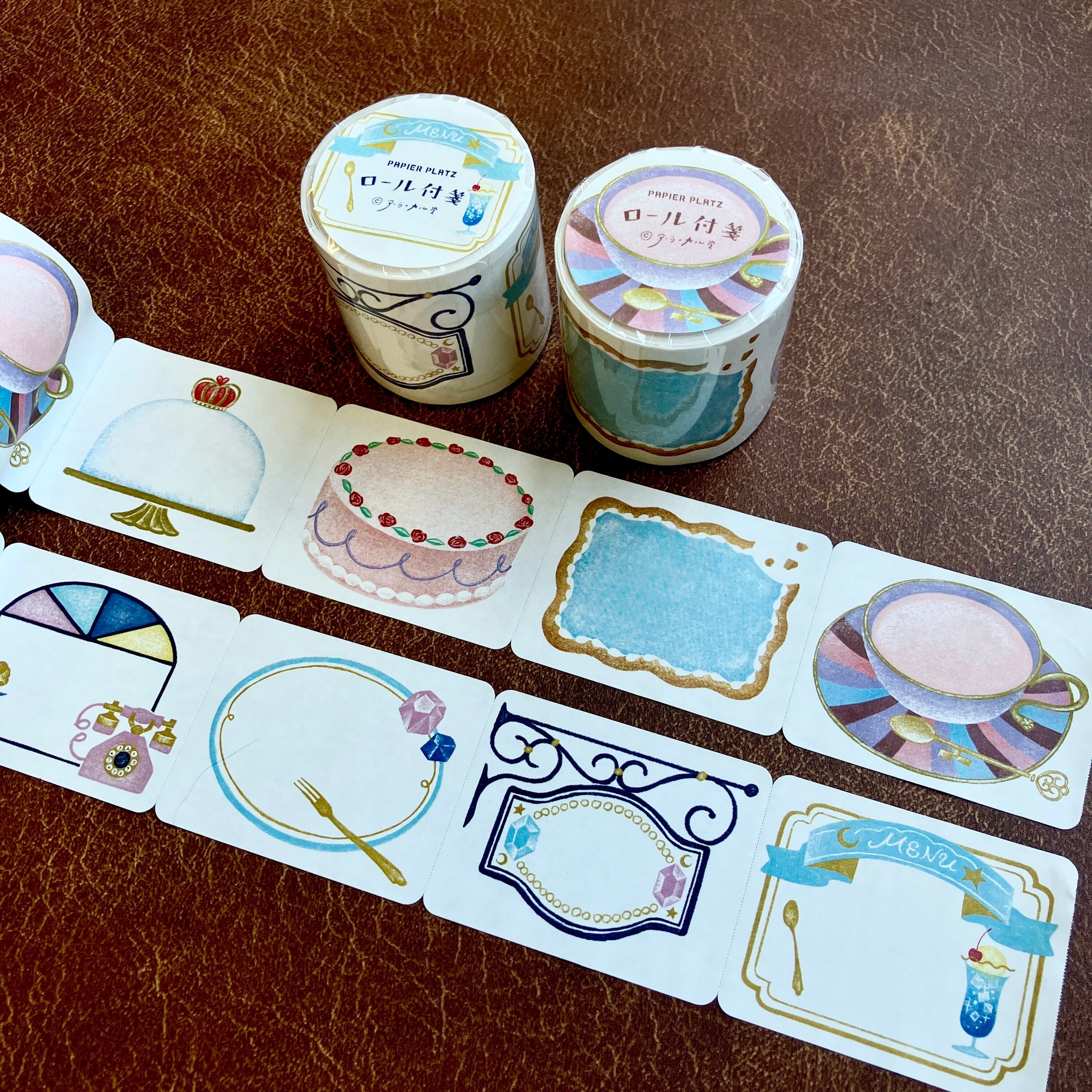A La Caldo Roll Sticky Notes - Alice at 3pm (Gift) - Papier Platz - Default Title by Techo Treats Stationery