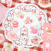 Afternoon Tea Party Foil-stamped Flake Seal - So Yummy - Techo Treats