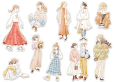 Amie Sticker - Crayon Girl - Techo Treats