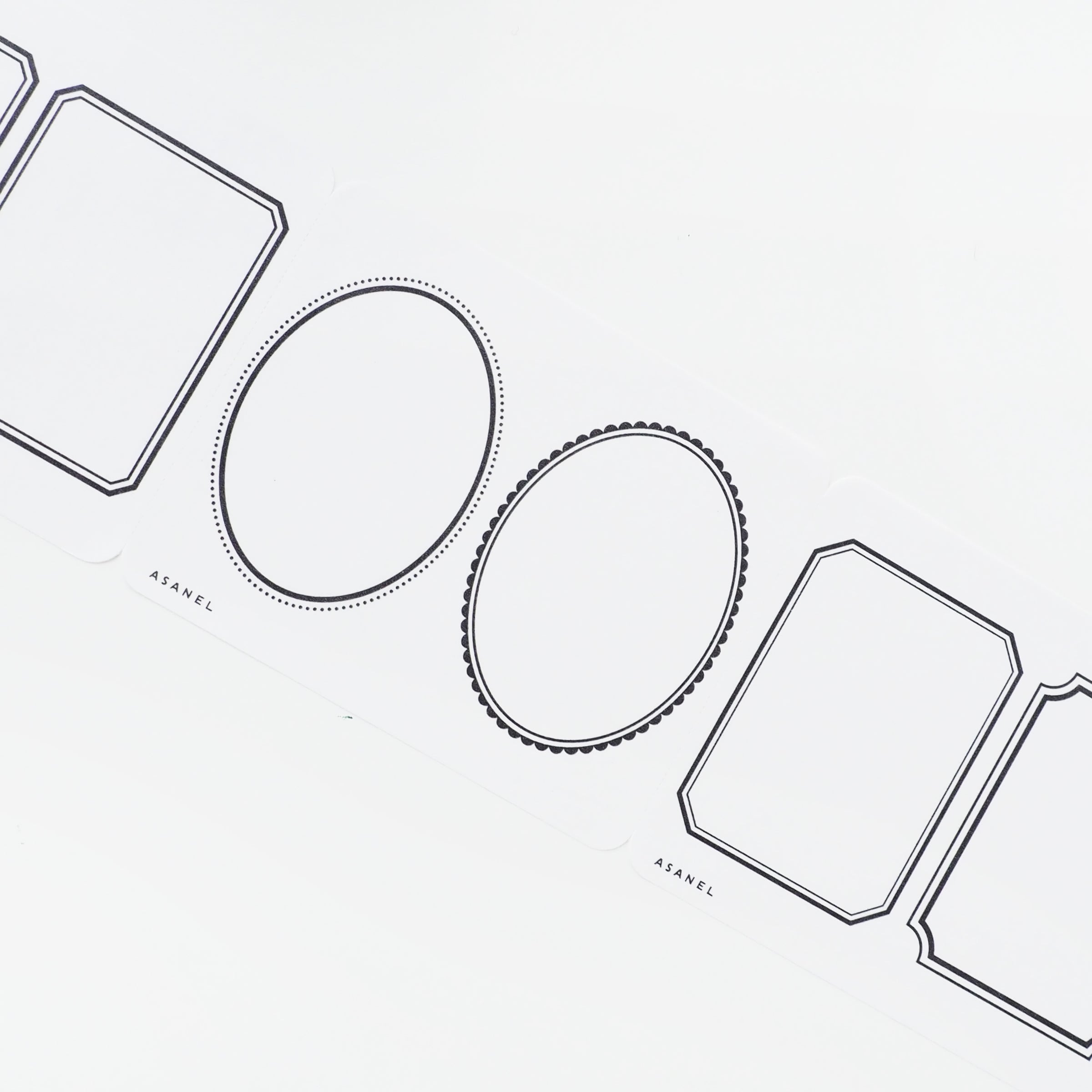 ASANEL Roll Sticky Notes - Enjoy Frames - Techo Treats