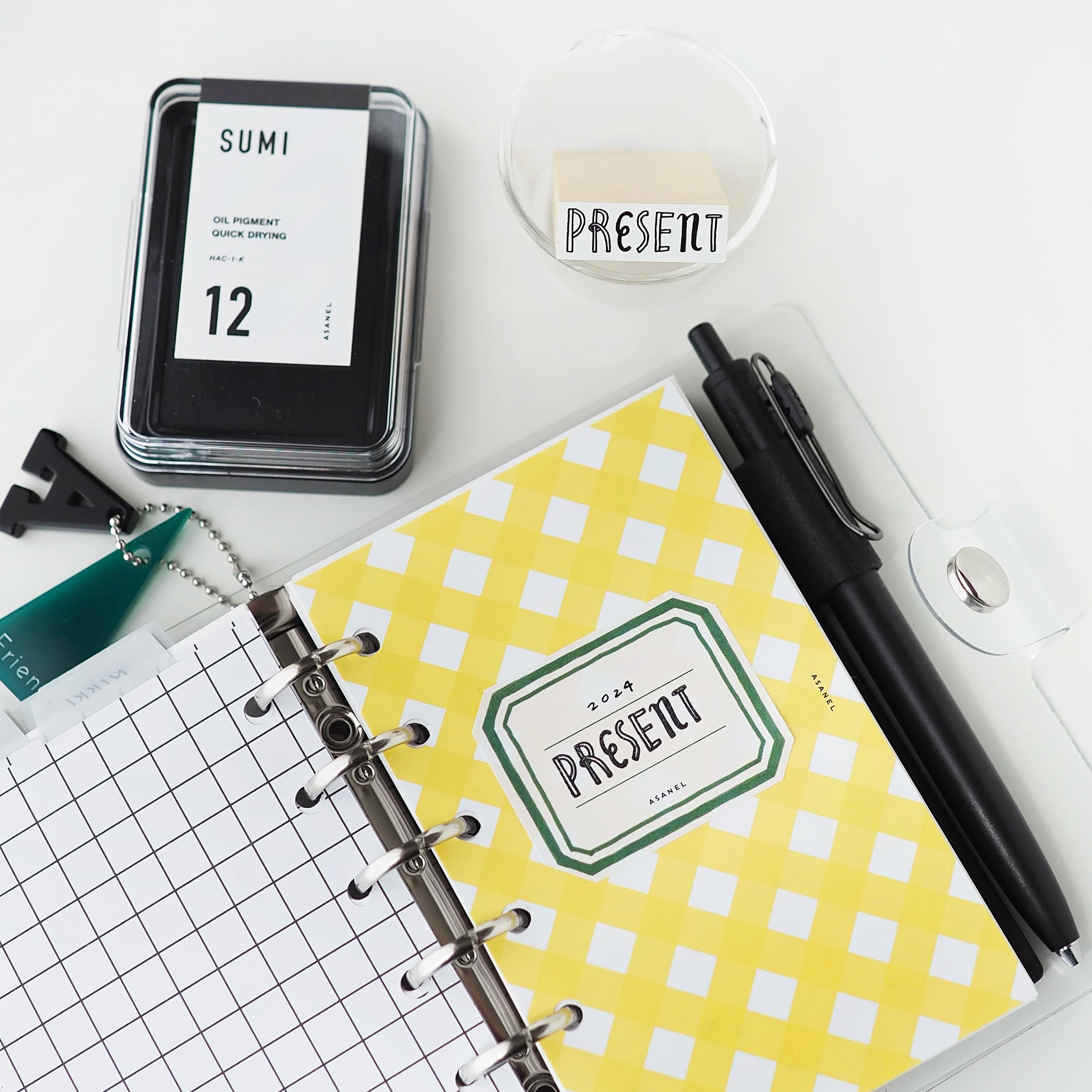 ASANEL Roll Sticky Notes - Enjoy Your Planner (Gift) - Papier Platz - Default Title by Techo Treats Stationery