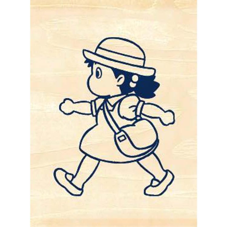 Beverly Ghibli x MT Pal Rubber Stamp - Mei-chan - Default Title by Techo Treats Stationery