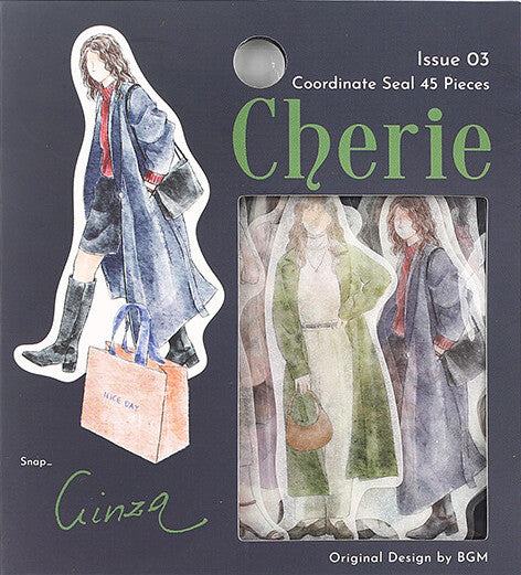BGM Cherie Coordinate Seal - Ginza - Default Title by Techo Treats Stationery
