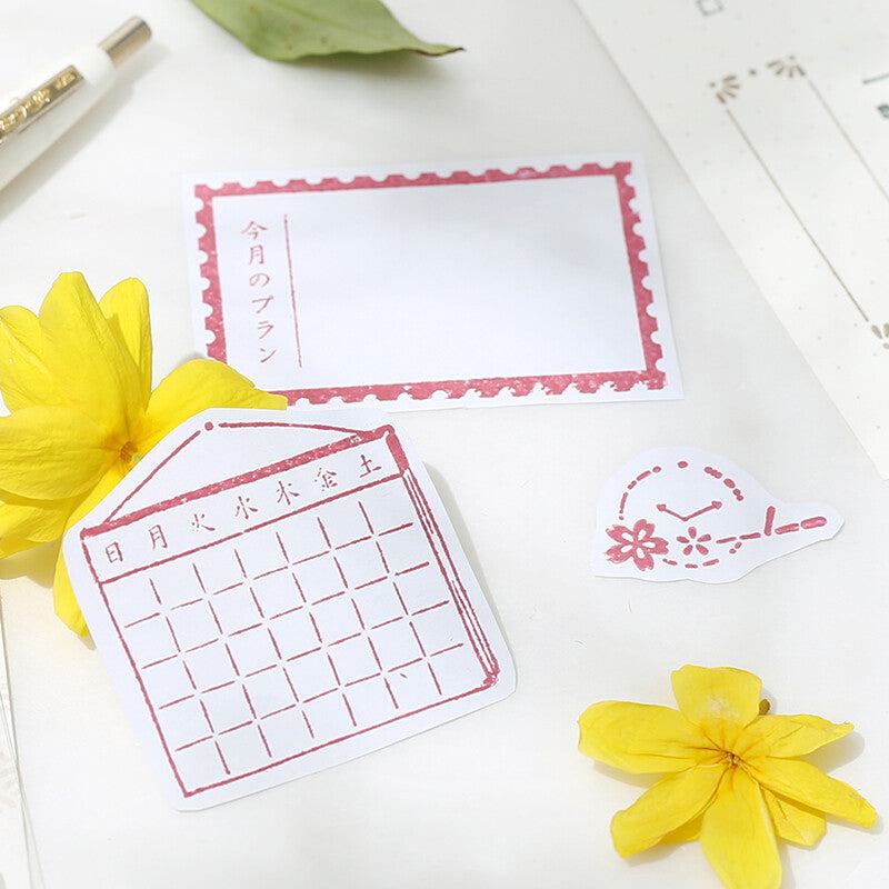BGM Clear Stamp - Vintage - Schedule - Default Title by Techo Treats Stationery