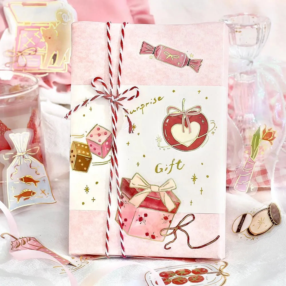 BGM Dolce Vita Foil-stamped Clear Sticker - A Perfect Day for Gifts