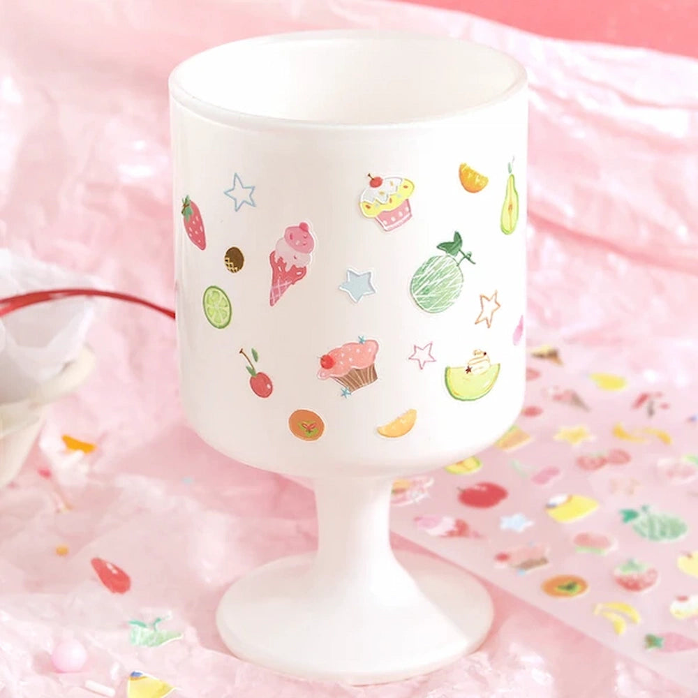 BGM Icing Seal Embossed Sticker Vol.1 - Colored Fruits