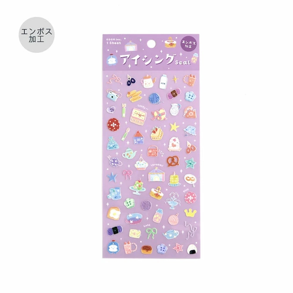 BGM Icing Seal Embossed Sticker Vol.1 - Colors of Life