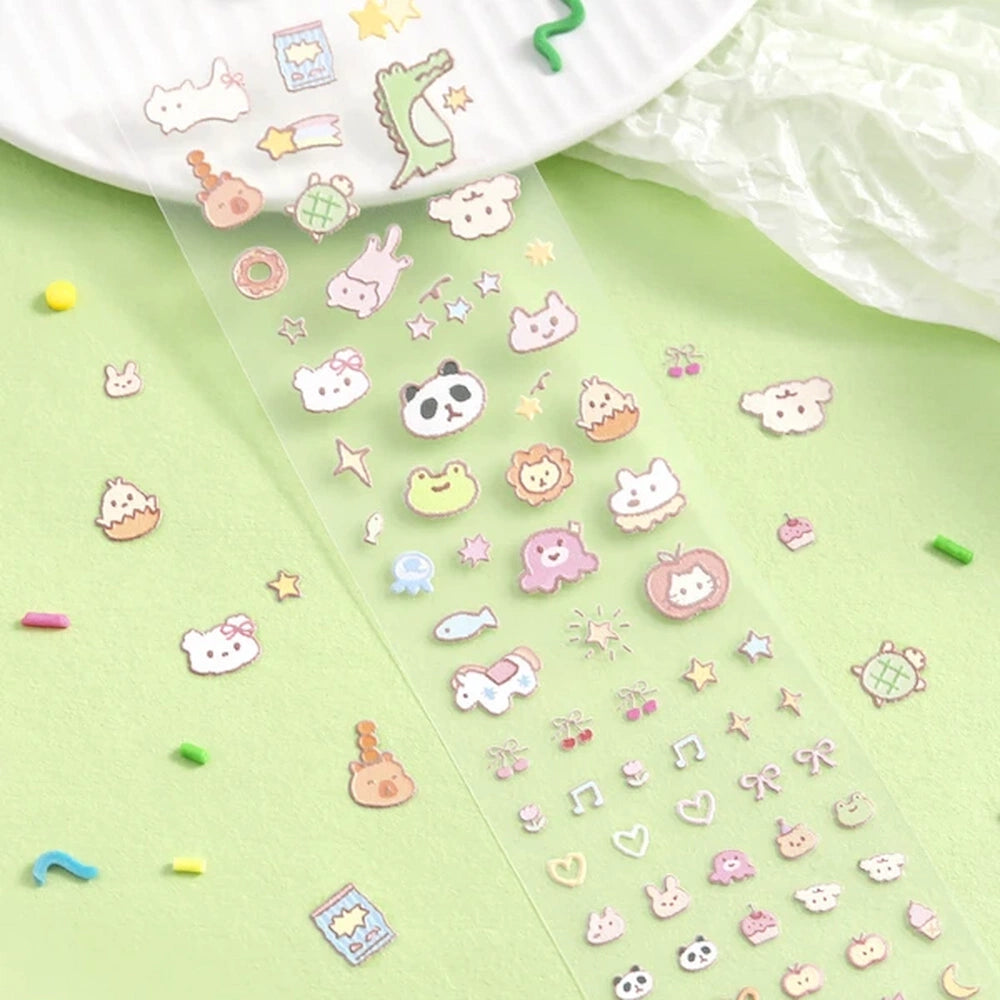 BGM Icing Seal Embossed Sticker Vol.2 - Fluffy Friends