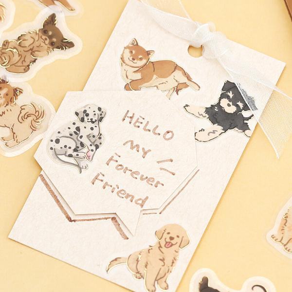 BGM IPPAI Deco Sticker - Full of Dogs - Default Title by Techo Treats Stationery