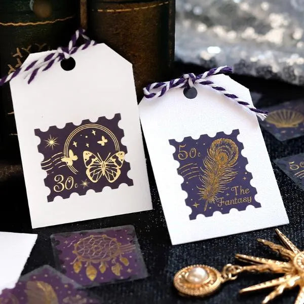 BGM Post Office Foil-stamped Flake Seal - The Fantasy - Default Title by Techo Treats Stationery