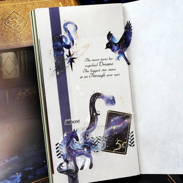 BGM STARDUST MAGIC Foil-stamped Clear Sticker - Neptune - Default Title by Techo Treats Stationery
