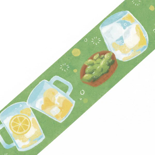 BGM Summer Limited Clear Tape 20mm - Cheers - Default Title by Techo Treats Stationery