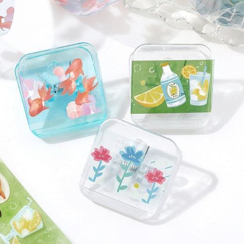 BGM Summer Limited Clear Tape 20mm - Pool - Default Title by Techo Treats Stationery