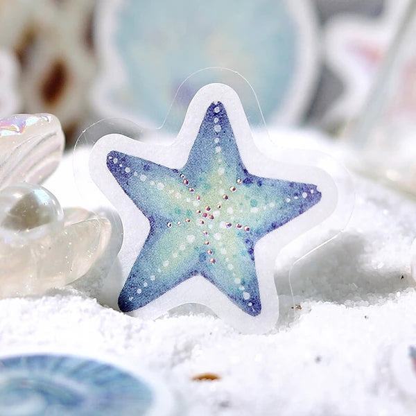 BGM Summer Limited Flake Seal - Jewelry on Sandy Beach - Default Title by Techo Treats Stationery
