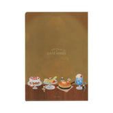 Cafe Moon A5 Clear Folder - Pancake - Techo Treats