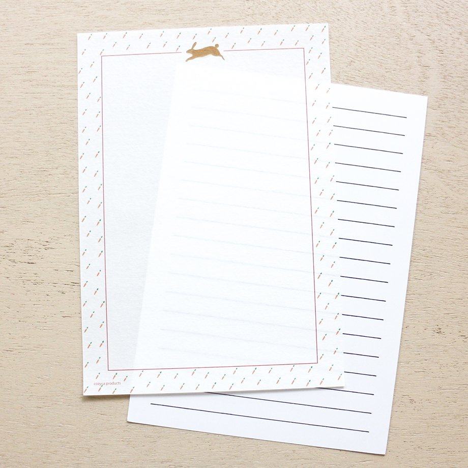 chihiro yasuhara Letter Pad - ANIMAL - cozyca products - Default Title by Techo Treats Stationery