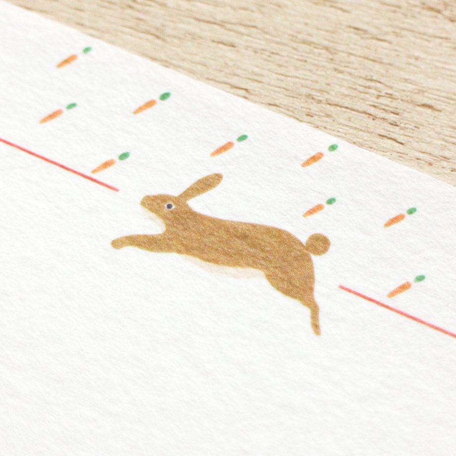 Chihiro Yasuhara Letter Pad - ANIMAL - Techo Treats