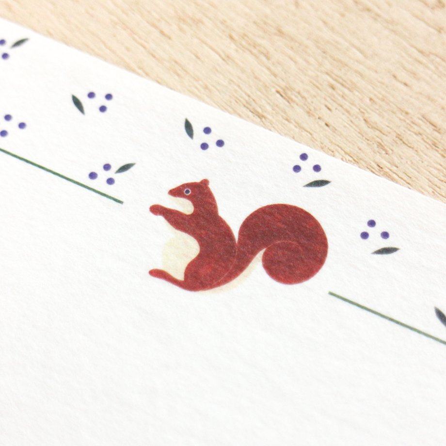 Chihiro Yasuhara Letter Pad - ANIMAL - Techo Treats