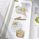 Chiltty Flake Stickers - Yellow - Techo Treats