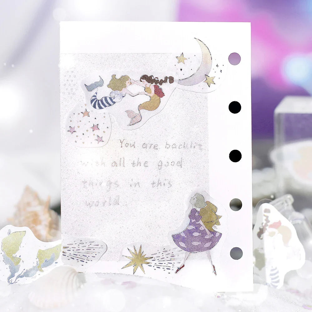 Constellation Girls Foil-stamped Flake Seal - Aquarius, Pisces & Aries - Techo Treats