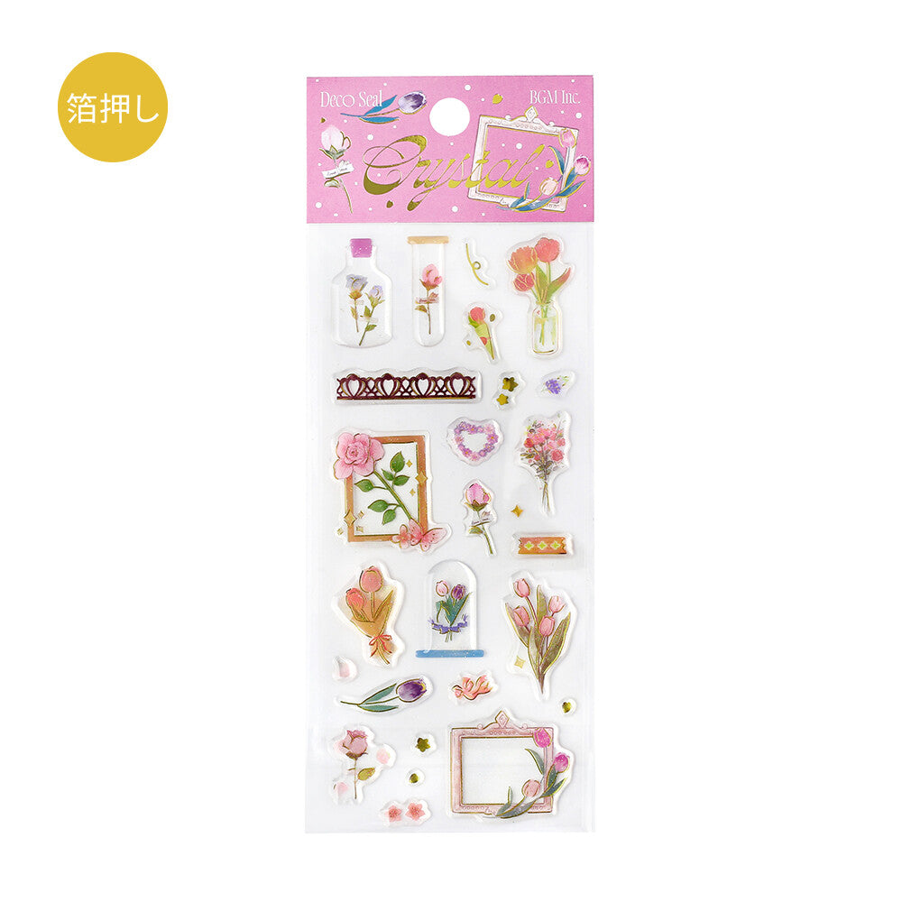 Crystal Seal Epoxy Sticker - Garden - Techo Treats