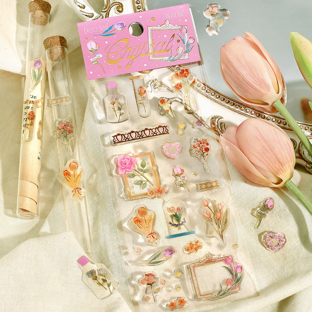 Crystal Seal Epoxy Sticker - Garden - Techo Treats