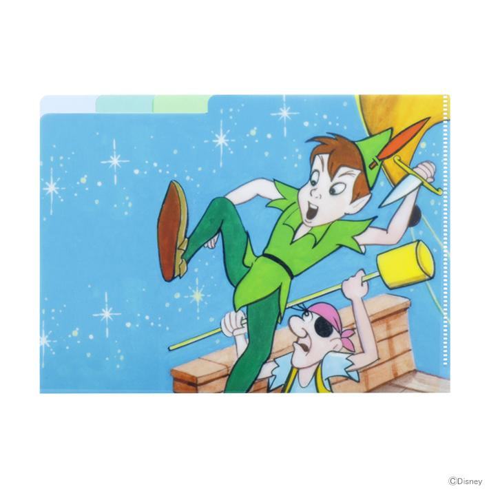 Disney Retro Art Collection Vol.2 - A5 3-Pocket Folder - Peter Pan - Sun-Star Stationery - Default Title by Techo Treats Stationery
