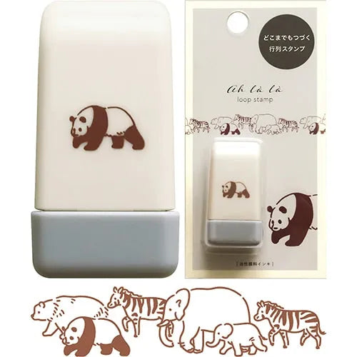 EL COMMUN Ahlala Loop Rolling Stamp - Animals - Default Title by Techo Treats Stationery
