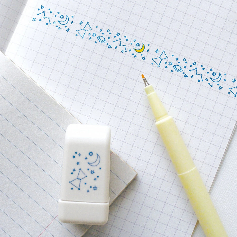 EL COMMUN Deco Loop Rolling Stamp - Star - Techo Treats