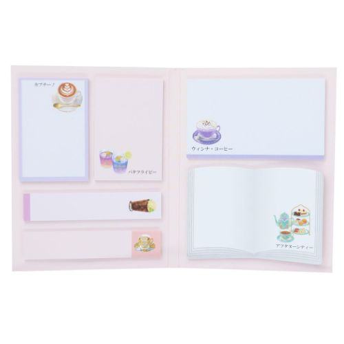 Encyclopaedia for Adults Sticky Notes - Tea and Coffee - KAMIO JAPAN - Default Title by Techo Treats Stationery