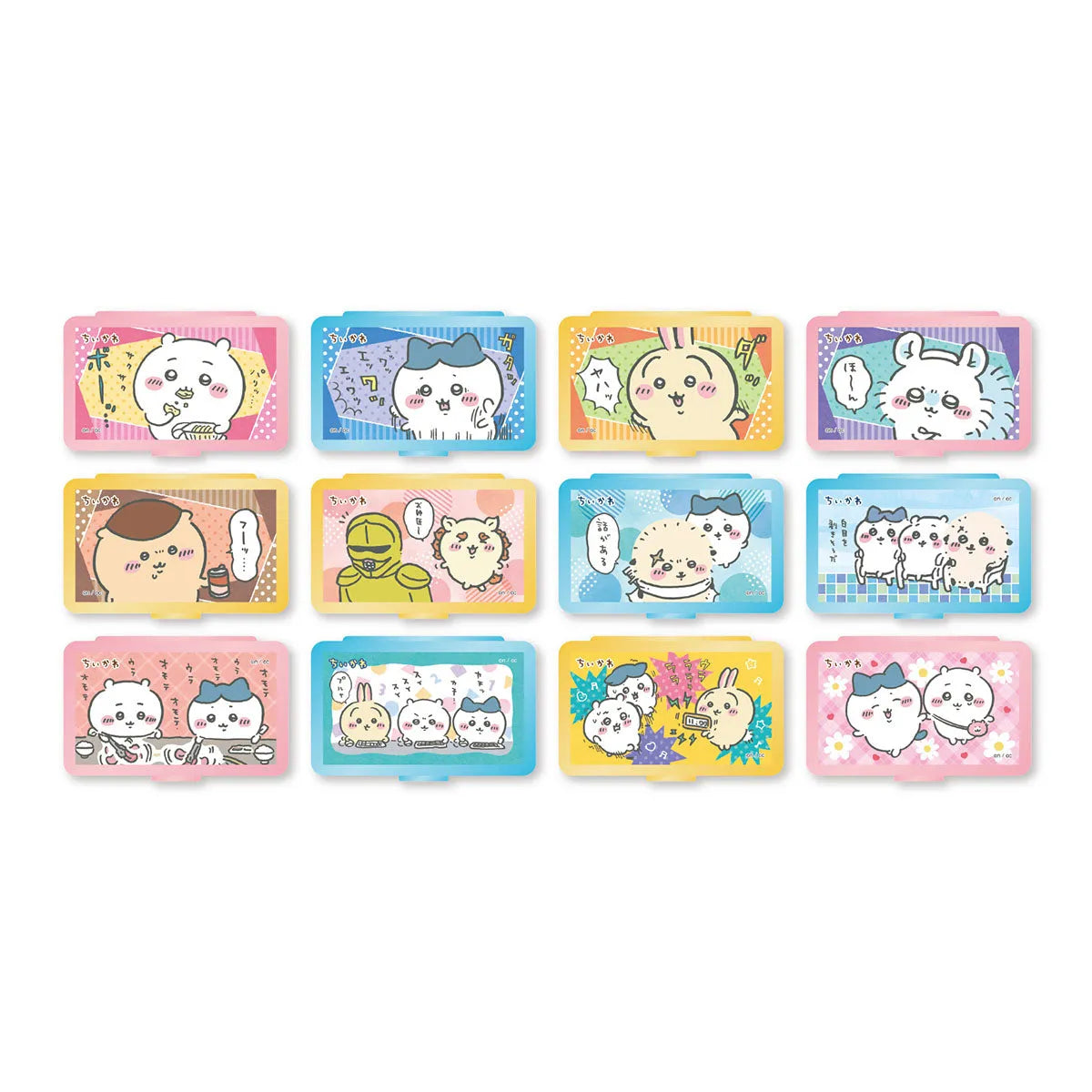 Ensky Chiikawa Case and Sticker (12 designs) - Default Title by Techo Treats Stationery