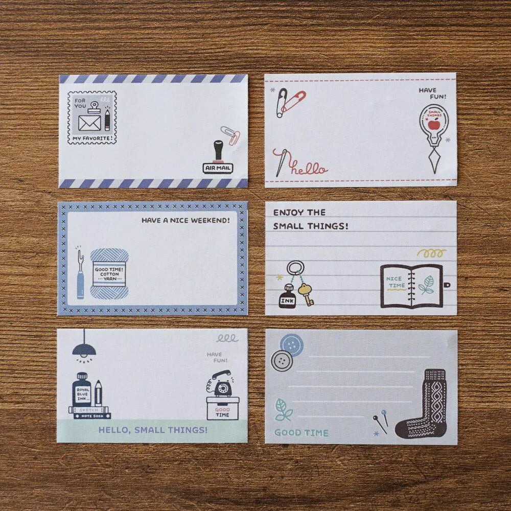 eric Roll Sticky Notes - HELLO, SMALL THINGS! - TEGAMISHA - Default Title by Techo Treats Stationery