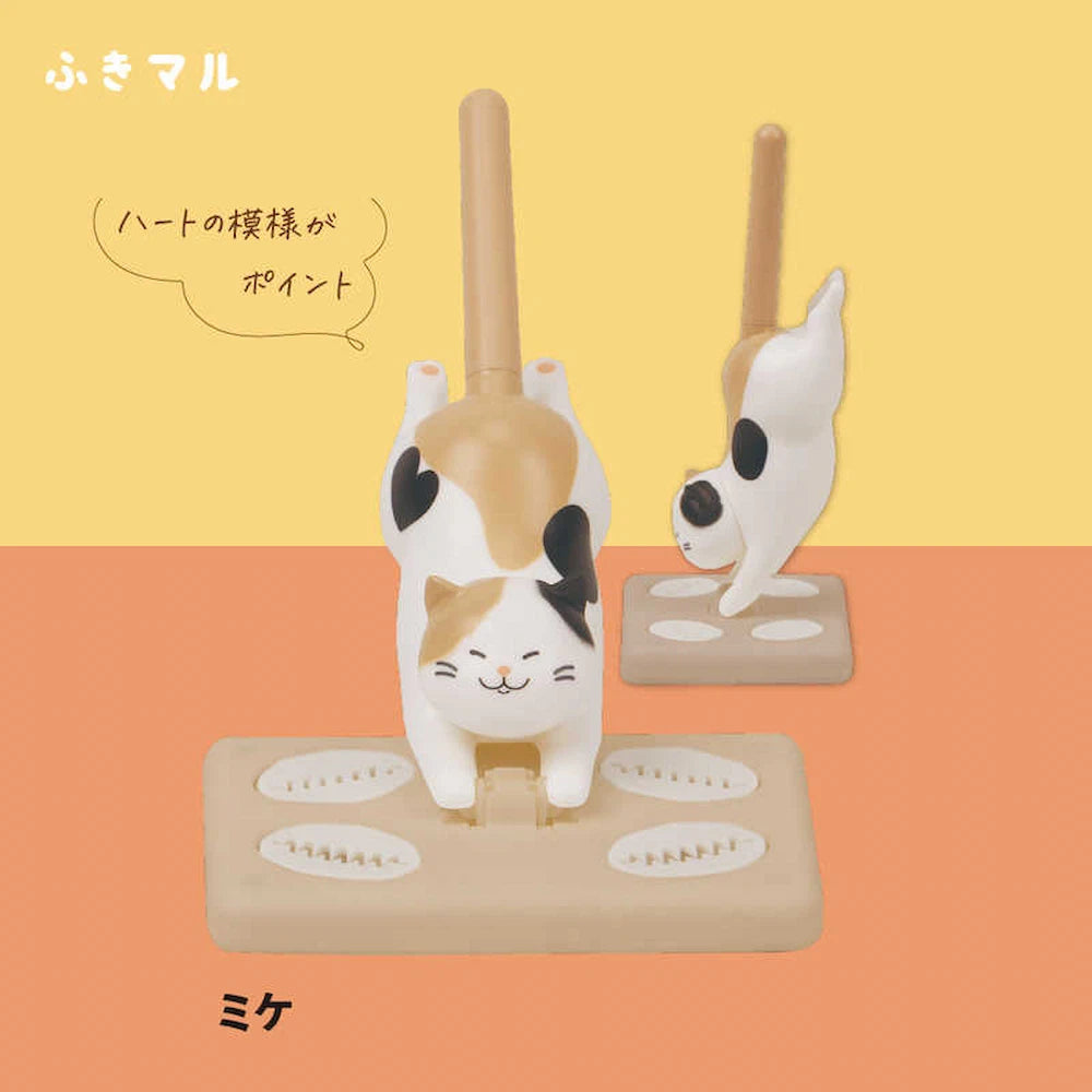 Fukimaru Cat Desktop Cleaner - Calico Cat - Sun-Star Stationery - Default Title by Techo Treats Stationery