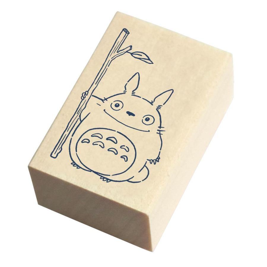 Ghibli x MT Aibou Wooden Stamp - Totoro - Techo Treats