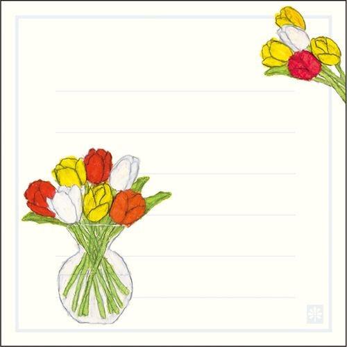 Greeting Life Anniversaries Double Message Pad - Flower - Default Title by Techo Treats Stationery