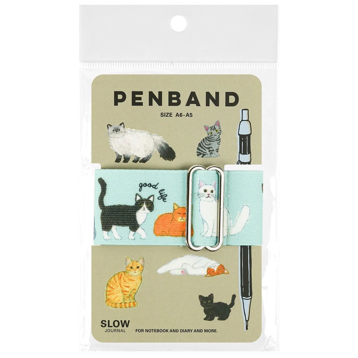 Greeting Life PENBAND - Yusuke Yonezu (Cat) - Default Title by Techo Treats Stationery