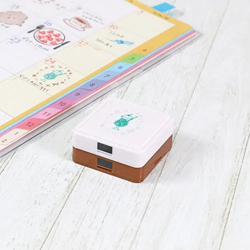 Hancoco 2-in-1 Layer Stamp - Cream Soda - Kutsuwa - Default Title by Techo Treats Stationery