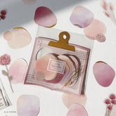HITOKAKERA Flake Stickers - Dusty Pink - Techo Treats