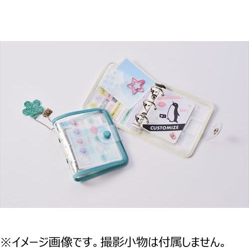 Kept Mini Binder (A9 3-hole) - Coral Red - Raymay Fujii - Default Title by Techo Treats Stationery