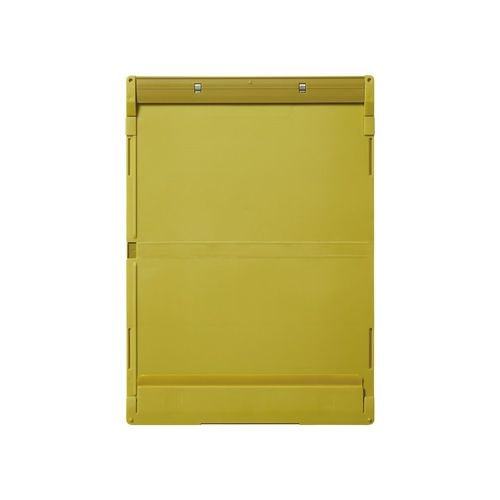 King Jim COMPACK BOARD Bi-fold A4 Clipboard - Mustard Yellow - Default Title by Techo Treats Stationery