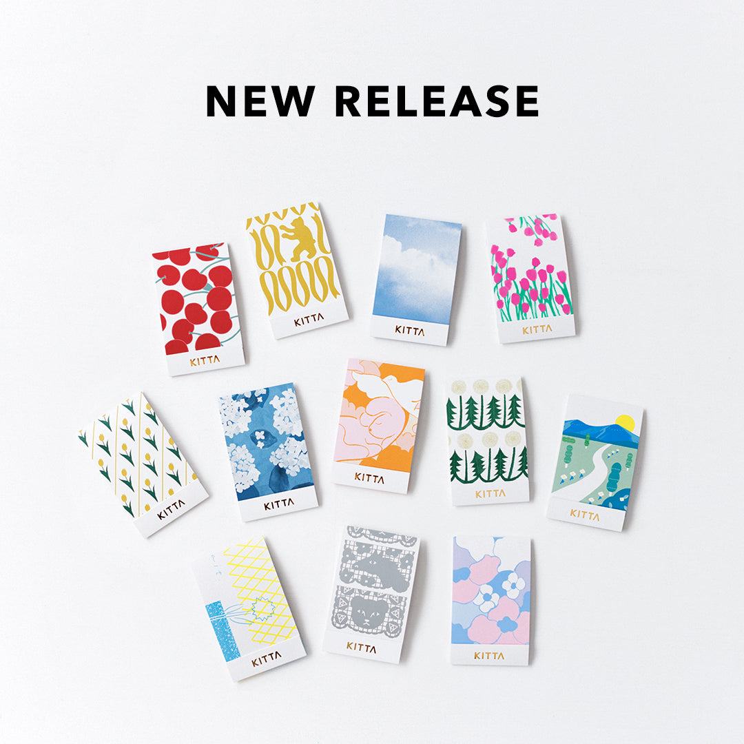 KITTA Masking Tape Vol. 13 - Clear - Pattern - Techo Treats