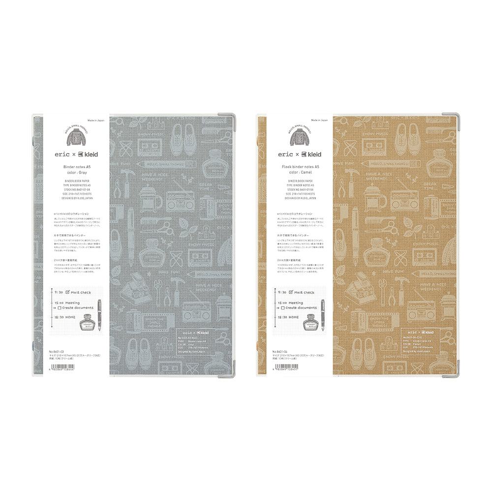 Kleid x eric binder notes A5 - Camel - Default Title by Techo Treats Stationery