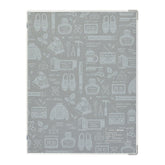 Kleid x eric binder notes A5 - Gray - Techo Treats