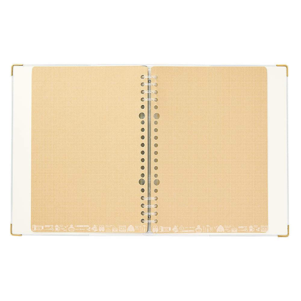 Kleid x eric binder notes A5 - White - Default Title by Techo Treats Stationery