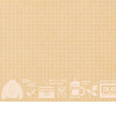 Kleid x eric String-tie Notebook - Camel - Techo Treats