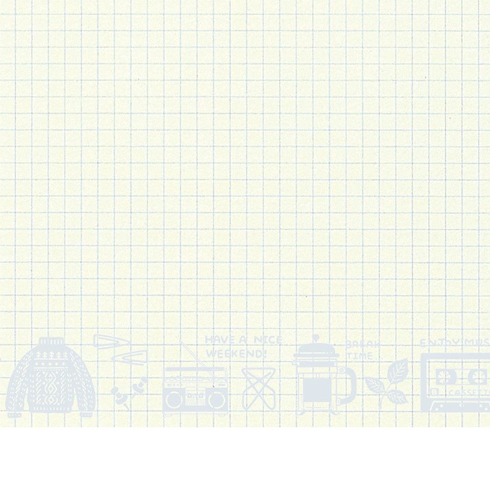 Kleid x eric String-tie Notebook - White - Techo Treats