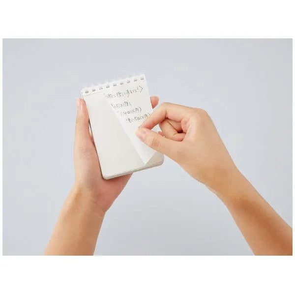 KOKUYO Soft Ring A7 Memo (Dot Grid) - Transparent - Default Title by Techo Treats Stationery