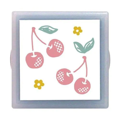 KONOIRO Paintable Penetrating Stamp Mini - Cherries - Techo Treats